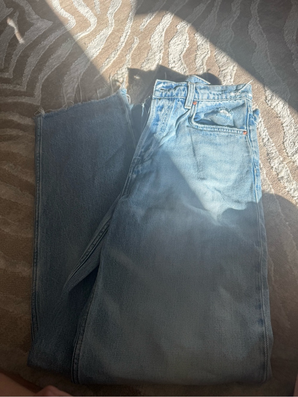 GRLFRND Bella low rise jeans